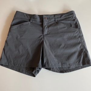 Patagonia hiking shorts.